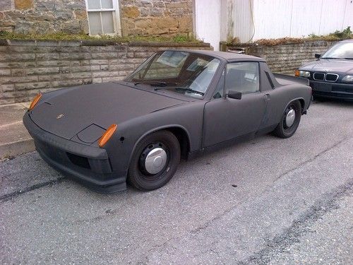 Porsche, 914, antique, classic, convertible,
