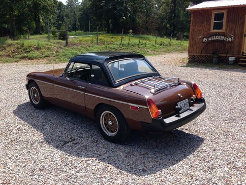 1980 mgb hard top+soft top/ overdrive /63k/ great condition
