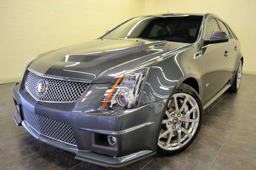 2012 cadillac~cts-v~wagon~supercharged~navi~htd lea~rcam~free shipping~17k miles