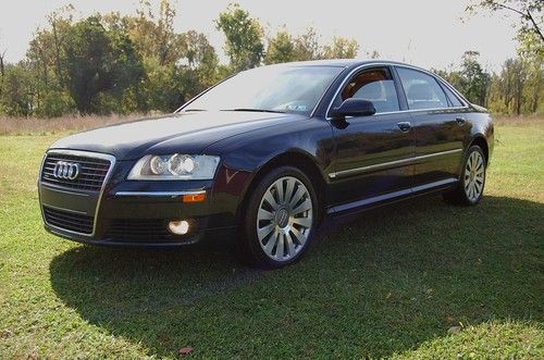 Gorgeous 2006 audi a8-l, perfect service records, navigation, htd/ac leather  cd