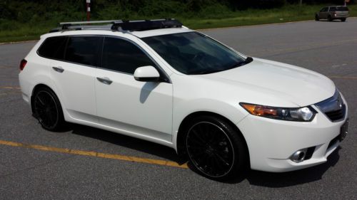 2012 acura tsx sports wagon 4 door technology package 20 inch wheels!