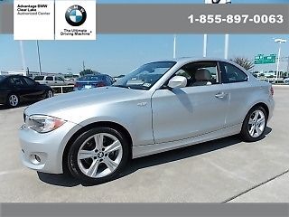 Only 8k miles 128i 128 premium leather automatic ipod bluetooth coupe 17&#039; alloys