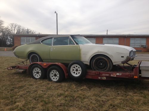 1968 olds cutlass s - sports coupe (post car)
