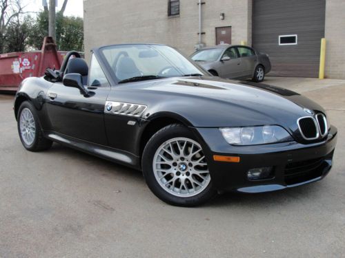 2001 bmw z3 roadster convertible sport package low miles
