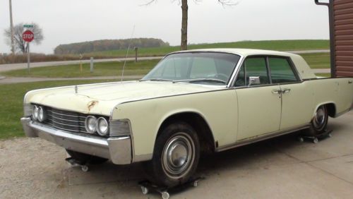 &#039;65 lincoln continental 4 dr hardtop w suicide doors