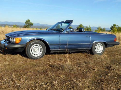Classic mercedes benz sl roadster from florida estate - free airfare fly &amp; buy !
