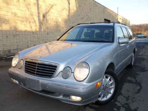Mercedes benz e320 4-matic 3rd-row seating heated leather wagon no reserve