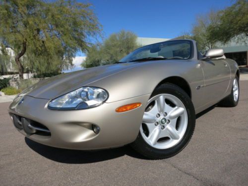 71k miles power top leather serviced ca car beautiful 1-owner 98 99 2000 01 xkr
