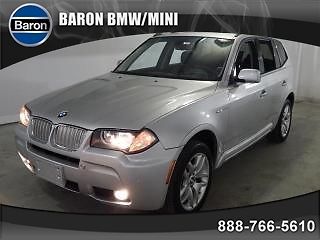 2007 bmw x3 awd 4dr 3.0si traction control fog lights security system