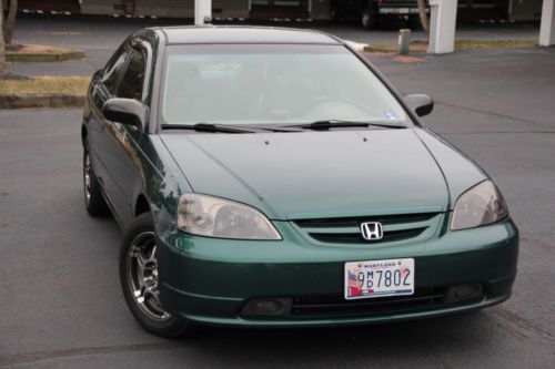 2002 honda civic lx coupe excellent condition for $4900 (153k miles)
