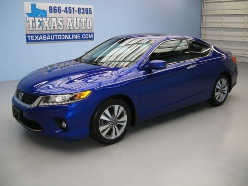 We finance!!!  2013 honda accord ex-l coupe roof heated leather 19k texas auto