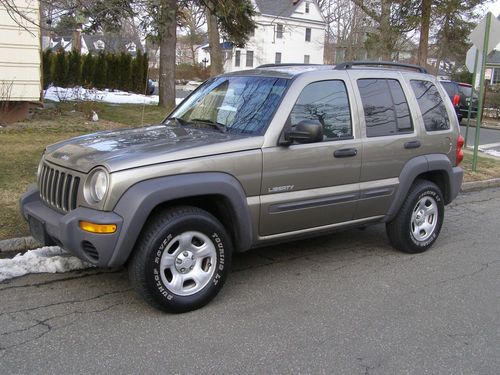 2004 jeep liberty 4x4 towing pkg wow