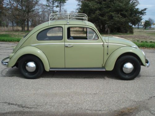 1960 volkswagen beetle restored