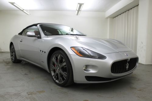 2011 maserati gran turismo convertible gt 5k miles one owner msrp new $146k!
