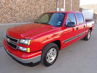 2007 chevrolet silverado 1500 lt crew cab short bed 2wd-victory red-one owner