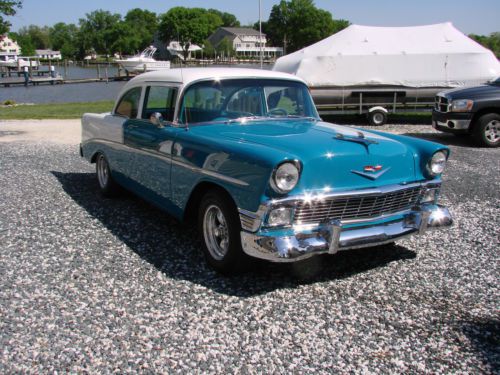 1956 chevy 2-dr post 210 sedan