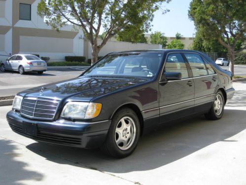 1997 mercedes-benz s500. low mileage at 54k miles. clean carfax. excellent!