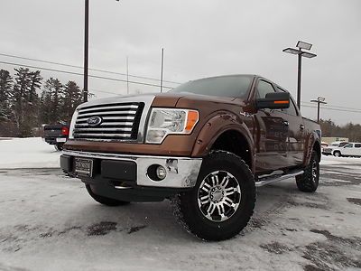 2011 ford f-150 4x4 xlt 5.0l v8 1 owner leveling kit 35" tires towing sync