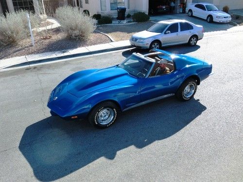 1973 corvette. t-top. street rod - hot rod - custom - low reserve - trade -