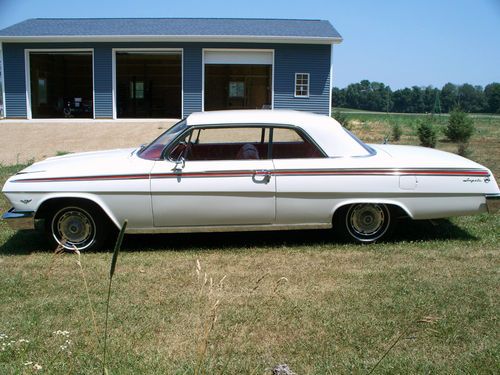 Year 1962 impala two door hardtop, completely restored from top to bottom