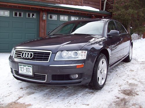 New tires!!! 2004 a8l quattro bose 4.2l awd nav dvd convenience &amp; cold packages