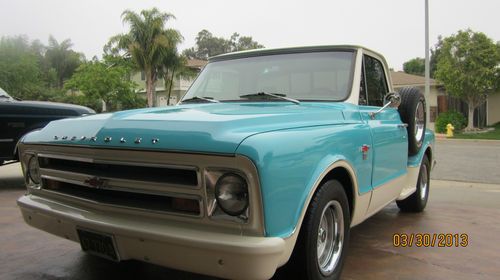 1967 chevy c-10 short bed stepside pickup