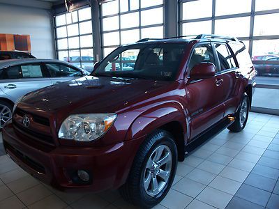2006 toyota 4runner limited suv 4x4  one owner clean carfax  great condition