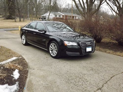 Spectacular 2011 audi a - 8 over $90k invested