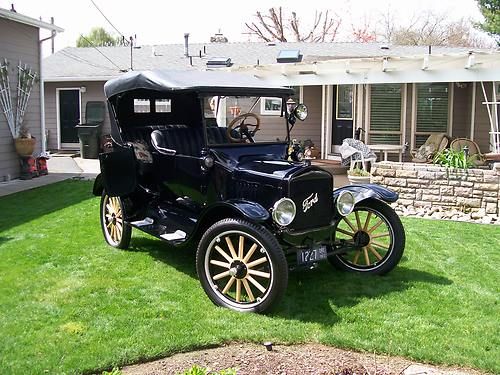 1923 model t touring complete frame off restoration along  with talking butler