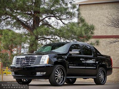 2011 cadillac escalade ext awd navigation 24" premium wheels one owner