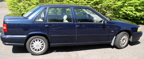 1998 volvo s70 blue 4 door sedan