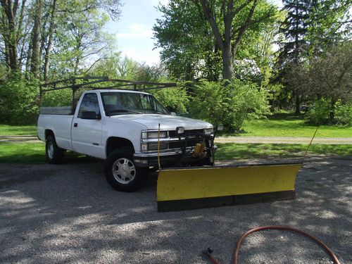 1996 chevy  4 x 4 1500 - plus plow, tool boxes, ladder rack, etc!