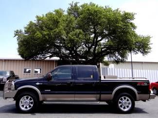 2006 black king ranch fx4 6.0l v8 4x4 leather heated ranch hand warn winch