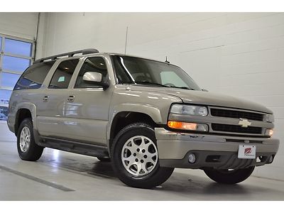 03 chevrolet suburban 1500 awd 173k leather heated seats dvd z71 package clean