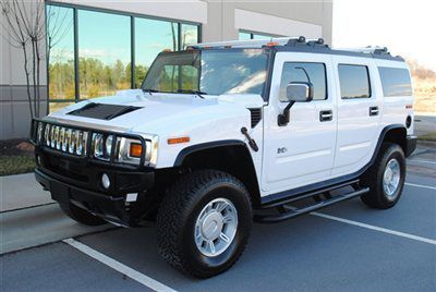 2003 hummer h2 mint white all trade-ins welcome new tires needs nothing h-2