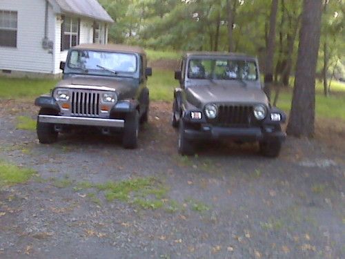 1999 jeep wranger and 1994 jeep wrangler