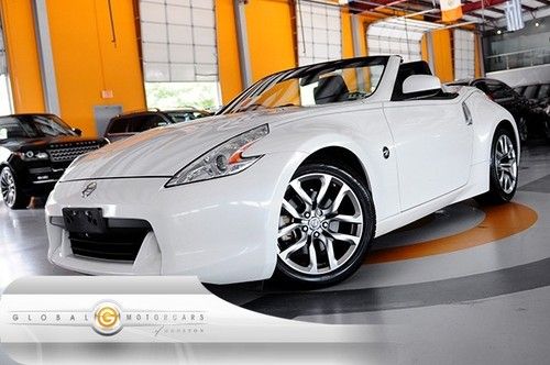10 nissan 370z roadster touring convertible 1-owner 34k auto keyless cruise