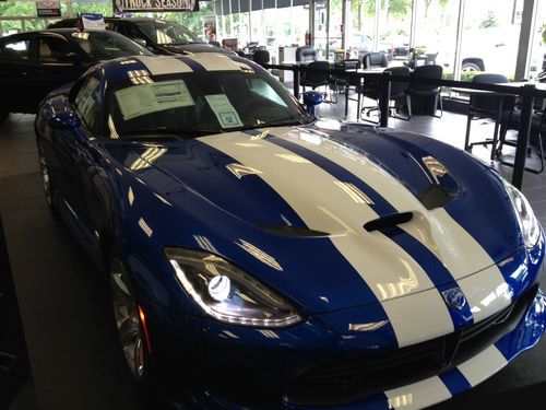 New viper srt gts coupe launch edition #