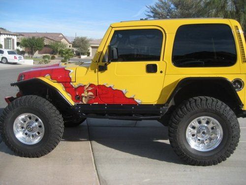 2002 jeep wrangler with 5.9l v8 magnum/ currie suspension