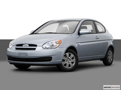 2009 hyundai accent gs hatchback 2-door 1.6l