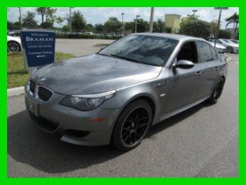 08 space gray 5l v10 manual:6-speed coupe *m-sport leather seats *navigation *fl