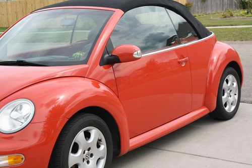 2003 volkswagen beetle gls convertible 2-door 2.0l