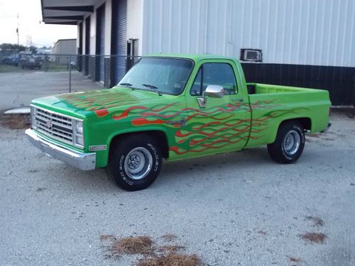 1987 chevrolet 1500 flames one of a kind very clean no reserve