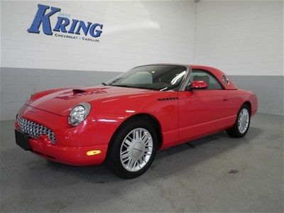 2002 hardtop convertible 3.9l auto torch red