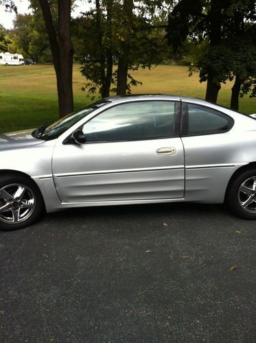 2002 grand am gt coupe, silver, 3.4l, 126000 miles