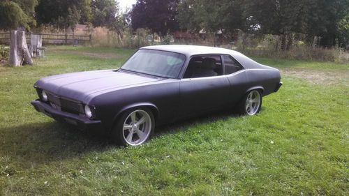 Pro touring 1972 chevy nova 18" wheels 4-link sus. needs finished