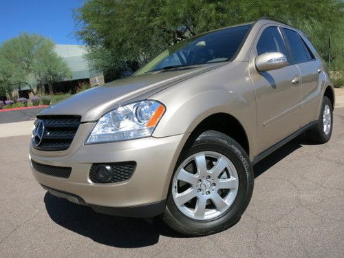 4wd leather sunroof 3zone a/c clean az suv 6disc $47k orig msrp 05 07 08 ml500
