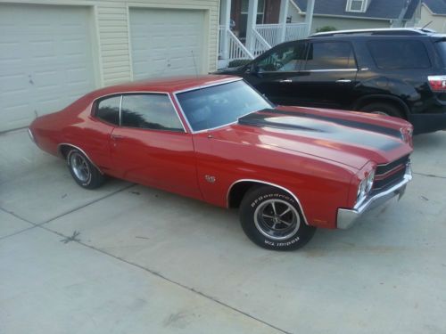 1970 chevelle ss 396 350hp   all matching numbers with build sheet!!