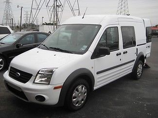 2011 ford transit connect xlt. white loaded