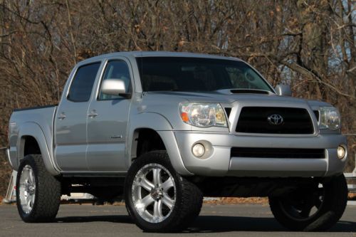 2005 toyota tacoma double cab 4x4 trd-sport-off-road lifted 20&#034; wheels must see!